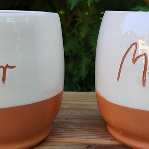 Mr és Mrs páros bögre szett - otthon & életmód - konyhafelszerelés, tálalás - tálalás - bögre & csésze - Meska.hu