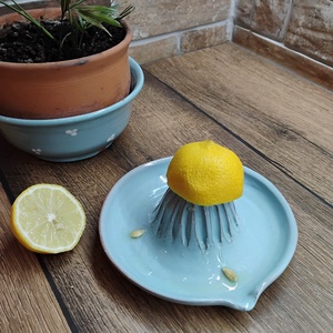 Kerámia citromfacsaró - otthon & életmód - konyhafelszerelés, tálalás - tálalás - teás- és kávés pohár, készlet - Meska.hu