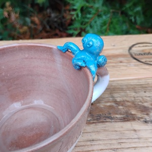 Polipos bögre - otthon & életmód - konyhafelszerelés, tálalás - tálalás - bögre & csésze - Meska.hu