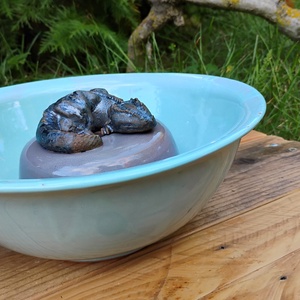 Kisállat itató, cica ivókút, szobaszökőkút - Meska.hu