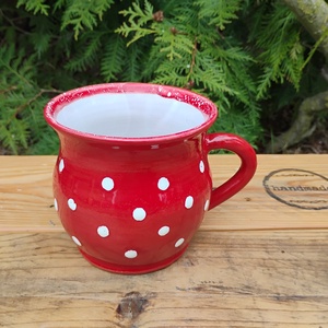 Pöttyös bögre - Meska.hu