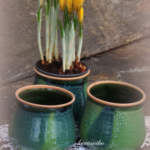 virág kaspók  -  - Meska.hu