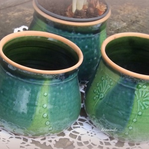 virág kaspók  -  - Meska.hu