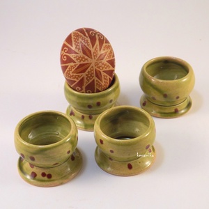 Tojástartó szett  - ünnepi díszek, dekorációk - húsvéti díszek és dekorációk - húsvéti tojástartó - Meska.hu