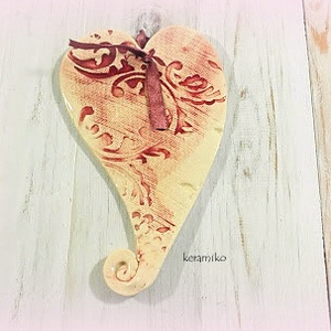 Ajtódísz, Otthon & Életmód, Dekoráció, Ajtó- és ablak dekoráció, Ajtódísz & Kopogtató, Kerámia, MESKA