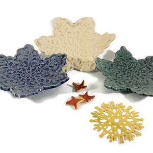 Hópehely mécses tálka - otthon & életmód - gyertya, illat, aroma - mécses és mécsestartó - Meska.hu