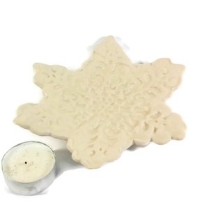 Hópehely mécses tálka - otthon & életmód - gyertya, illat, aroma - mécses és mécsestartó - Meska.hu