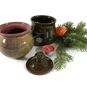 Almasütő - otthon & életmód - konyhafelszerelés, tálalás - konyhai tárolás - méz & vajtartó - Meska.hu