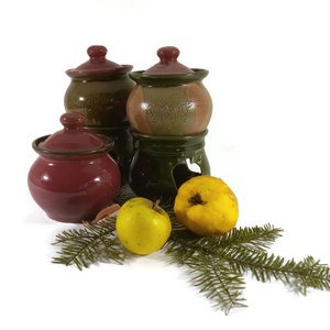 Almasütő - otthon & életmód - konyhafelszerelés, tálalás - konyhai tárolás - méz & vajtartó - Meska.hu