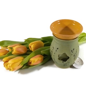 aromalámpa színes tavaszban - otthon & lakás - gyertya, illat, aroma - aromalámpa - Meska.hu