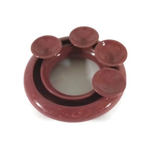 adventi koszorú - otthon & életmód - dekoráció - asztal és polc dekoráció - asztaldísz - Meska.hu