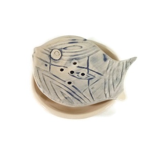 Halas szappantartó  - otthon & életmód - fürdőszoba - szappantartó - Meska.hu