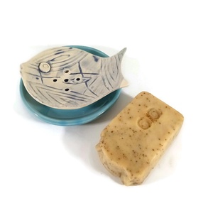 Halas szappantartó  - otthon & életmód - fürdőszoba - szappantartó - Meska.hu