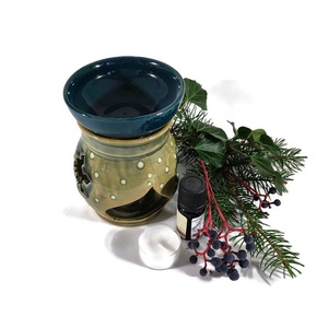 Aroma mécses aroma lámpa illóolajos - karácsony - karácsonyi lakásdekoráció - karácsonyi illatgyertya, mécses - Meska.hu