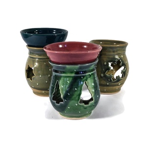 Aroma mécses aroma lámpa illóolajos - karácsony - karácsonyi lakásdekoráció - karácsonyi illatgyertya, mécses - Meska.hu