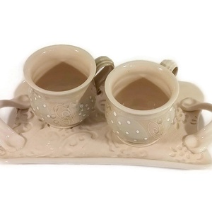 Kávés csésze párban - otthon & életmód - konyhafelszerelés, tálalás - tálalás - teás- és kávés pohár, készlet - Meska.hu