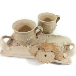 Kávés csésze párban - otthon & életmód - konyhafelszerelés, tálalás - tálalás - teás- és kávés pohár, készlet - Meska.hu