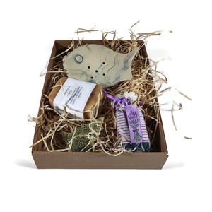 Szappantartó csomagban, ünnepre hangolva - karácsony - karácsonyi ajándékozás - karácsonyi ajándékcsomagolás - Meska.hu