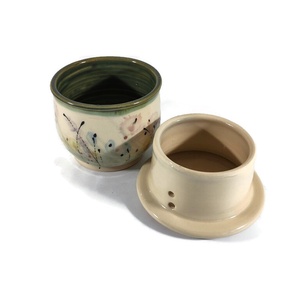 vizes vajtartó - otthon & életmód - konyhafelszerelés, tálalás - konyhai tárolás - méz & vajtartó - Meska.hu