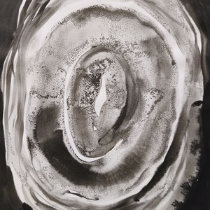 Univerzum - tus festmény, Művészet, Grafika & Illusztráció, Tus, Festészet, MESKA