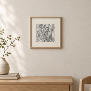 Fűzfa, eredeti rajz - művészet - grafika & illusztráció - ceruzarajz - Meska.hu