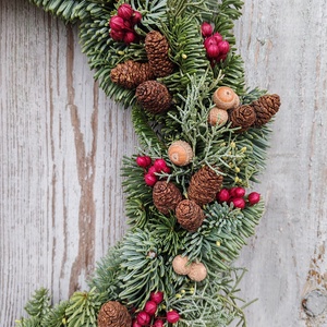 Karácsonyi ajtókopogtató - karácsony - adventi díszek - adventi ajtódísz - Meska.hu