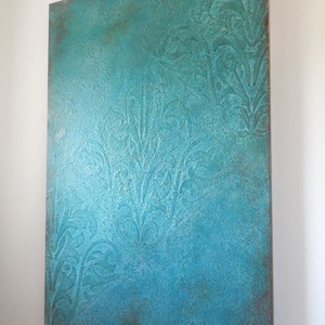 Idill című falikép - művészet - festmény - festmény vegyes technika - Meska.hu