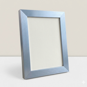 Modern Minimal�3 cm széles ezüst fa képkeret, Otthon & Életmód, Dekoráció, Kép & Falikép, Képkeret, , MESKA