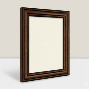 Elegáns sötétbarna fa képkeret, Otthon & Életmód, Dekoráció, Kép & Falikép, Képkeret, , MESKA