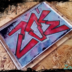 Neves graffitis hűtőmágnes-Zoé, Otthon & Életmód, Konyhafelszerelés, tálalás, Konyhai dekoráció, Hűtőmágnes, Festészet, Fotó, grafika, rajz, illusztráció, MESKA