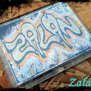 Neves graffitis hűtőmágnes-Zalán, Otthon & Életmód, Konyhafelszerelés, tálalás, Konyhai dekoráció, Hűtőmágnes, Festészet, Fotó, grafika, rajz, illusztráció, MESKA