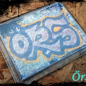 Neves graffitis hűtőmágnes-Örs, Otthon & Életmód, Konyhafelszerelés, tálalás, Konyhai dekoráció, Hűtőmágnes, Festészet, Fotó, grafika, rajz, illusztráció, MESKA