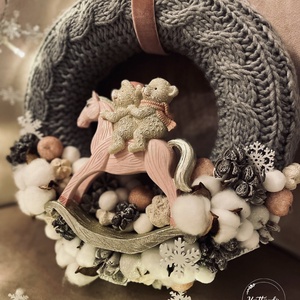  Téli mese ajtódísz  - otthon & életmód - dekoráció - ajtó- és ablak dekoráció - ajtódísz & kopogtató - Meska.hu