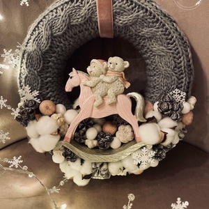  Téli mese ajtódísz  - Meska.hu