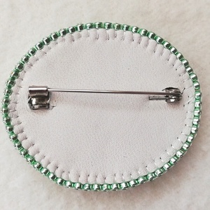 Aventurin bross - ékszer - kitűző és bross - kitűző - Meska.hu