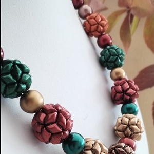 Őszi bogyós nyaklánc  - ékszer - nyaklánc - bogyós nyaklánc - Meska.hu Őszi bogyós nyaklánc  - ékszer - nyaklánc - bogyós nyaklánc - Meska.hu