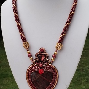 Szerelmi bájital nyakék - ékszer - nyaklánc - statement nyaklánc - Meska.hu