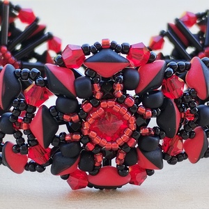 Flamenco karkötő és fülbevaló  - ékszer - ékszerszett - Meska.hu
