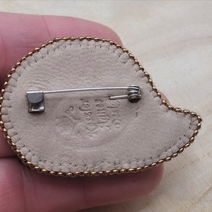 Sün Balázs bross - ékszer - kitűző és bross - Meska.hu