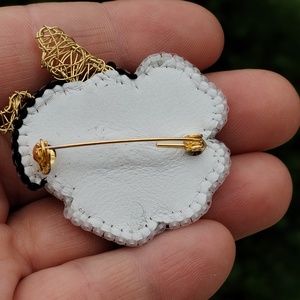 Méhecske bross - ékszer - kitűző és bross - Meska.hu