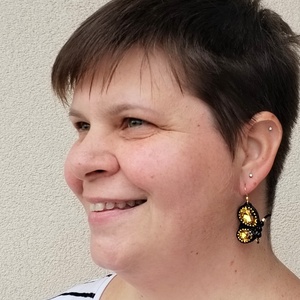 Pillangó fülbevaló  - ékszer - fülbevaló - lógó fülbevaló - Meska.hu