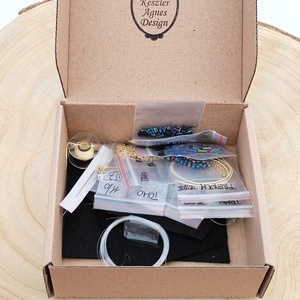 Szkarabeusz bross KIT gyöngyfűző készlet - diy (csináld magad) - egységcsomag - Meska.hu