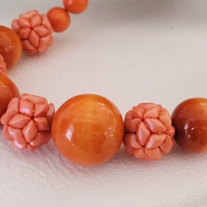 Narancssárga fa - gyöngybogyós nyaklánc - ékszer - nyaklánc - bogyós nyaklánc - Meska.hu