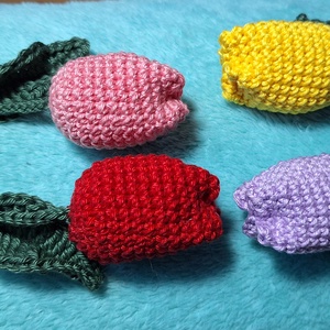Tulipános kulcstartó , Táska & Tok, Kulcstartó & Táskadísz, Kulcstartó, , MESKA