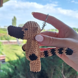 Ormányosmedve kulcstartó  -  - Meska.hu