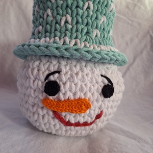 Horgolt Hóember bármitartó  -  - Meska.hu Horgolt Hóember bármitartó  -  - Meska.hu