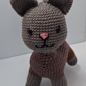 Horgolt cica , Játék & Sport, Plüssállat & Játékfigura, Cica, , MESKA