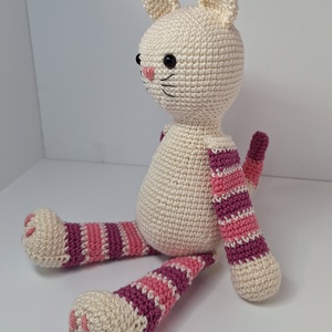 Lány cica  - játék & sport - plüssállat & játékfigura - cica - Meska.hu