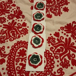 Kokárda  - ékszer - kitűző és bross - Meska.hu