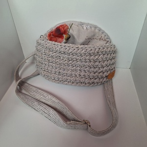 Horgolt crossbody táska  - táska & tok - kézitáska & válltáska - alkalmi táska - Meska.hu